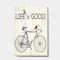 Designart - Bicycle With Cardinals C - Cottage Premium Canvas Wall Art